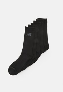 Спортивные носки Performance Cushioned Crew Socks 6 Pack New Balance, черный
