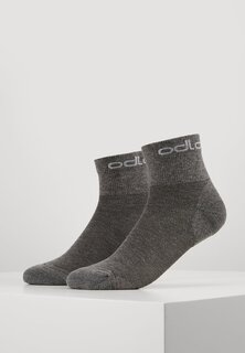 Спортивные носки Socks Quarter Active 2 Pack ODLO, цвет grey melange