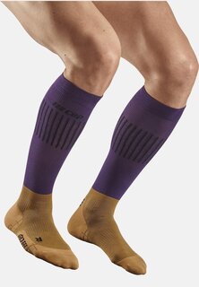 Спортивные носки Compression Skiing Ultralight Made In Germany CEP, цвет purple brown