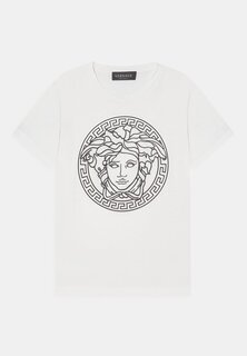 Футболка с принтом Medusa Unisex Versace, цвет bianco/nero