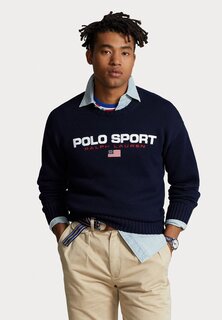 Свитер Long Sleeve Polo Ralph Lauren, цвет hunter navy