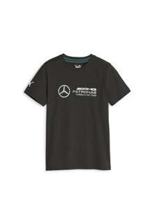Футболка с принтом Mercedes-Amg Petronas Motorsport-Logo Puma, черный