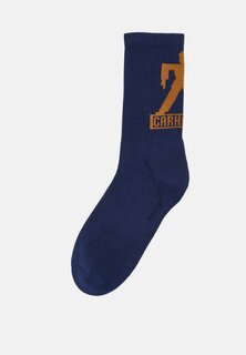 Носки Built Socks Unisex Carhartt WIP, цвет blue/hamilton brown
