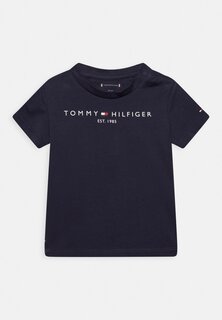Базовая футболка Essential Tee Tommy Hilfiger, цвет twilight navy