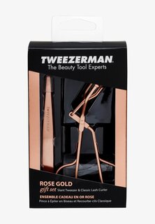 Набор для макияжа Rose Gold Brow &amp; Lash Gift Set TWEEZERMAN, розовое золото