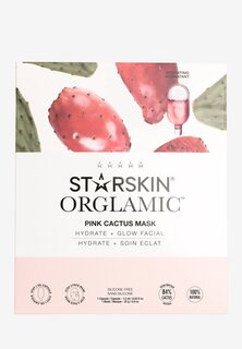 Набор для ухода за кожей Starskin Orglamic Розовая Маска С Кактусом STARSKIN