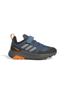 Кроссовки для походов Adidas, стально-серый, оранжевый с тремя ударами