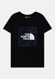 Футболка с принтом New Graphic Tee Unisex The North Face, цвет black/solar blue