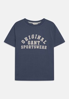 Футболка с принтом Original Sportswear Unisex GANT, цвет moonlight blue