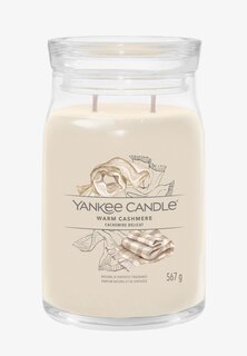 Ароматическая свеча Signature Large Jar Warm Cashmere Yankee Candle, бежевый