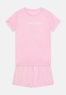 Пижама Calvin Klein Underwear, розовато-лиловая