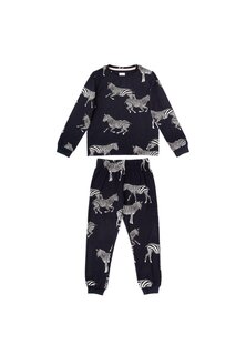 Пижама Zebra Classic Set Chelsea Peers, цвет navy