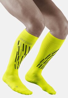 Носки Ski Thermo Compressionski Thermo Compression CEP, цвет flash yellow black