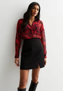 Рубашка Abstract Print New Look, цвет red pattern