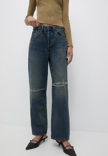 Джинсы-клеш Lee Baggy PULL&amp;BEAR, цвет dark blue