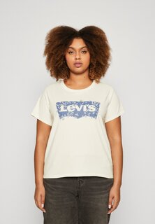 Футболка с принтом Perfect Tee Levi&apos;s, цвет egret Levis