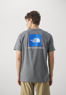 Футболка с принтом Redbox Tee The North Face, цвет smoked pearl