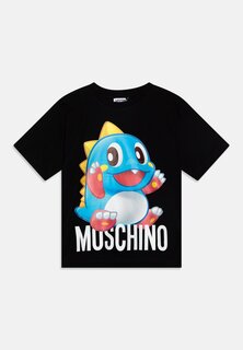 Футболка с принтом Taito Corporation Bubble Bobble Maxi Unisex MOSCHINO, черный