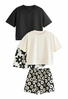 Пижамы 2 Пакета Regular Fit Next, цвет black white floral