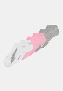 Носки 6 Пакет Унисекс Puma, цвет pink/grey/white