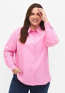 Рубашка Langärmliges Zizzi, цвет pink frosting