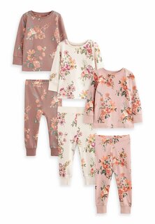 Пижамы Floral Set 3 Pack Next, цвет neutral