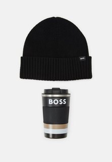 Шапка Mug Beanie Set Unisex BOSS, черный