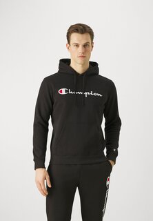 Толстовка с капюшоном Icons Hooded Large Logo Champion, черный