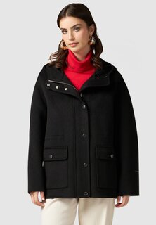 Короткое пальто Oltre, черное