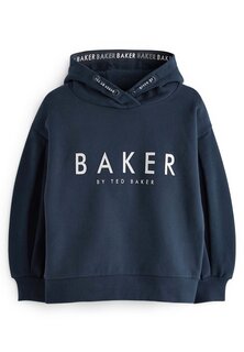 Толстовка Толстовка с капюшоном BAKER BY TED BAKER PINK LOGO Baker by Ted Baker, цвет navy