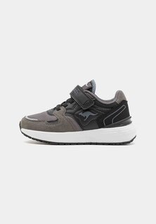 Низкие кроссовки K-Sneak Base Unisex KangaROOS, цвет jet black/steel grey