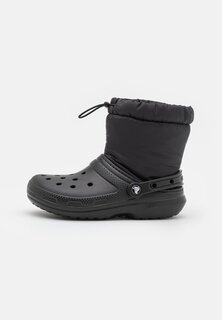 Сапоги резиновые Classic Lined Neo Puff Unisex Crocs, черный