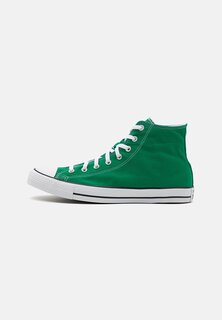 Высокие кроссовки Chuck Taylor All Star Unisex Converse, цвет amazon green/white