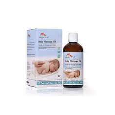 Детское массажное масло Mommy Care Натуральное органическое эко-миндальное масло с календулой и ромашкой, 3,38 жидких унции
