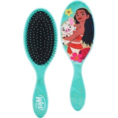 Оригинальная щетка для распутывания волос WetBrush с ультрамягкими щетинками Intelliflex для всех типов волос Disney Ultimate Princess Collection Moana Wet Brush