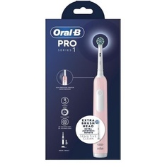 Oral-B Pro Series 1 Вращающаяся-вибрационная зубная щетка для взрослых, розовая Braun