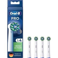 Oral-B PRO Cross Action 4 сменные насадки, оригинальные OralB — упаковка из 4 шт.