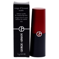 Матовая губная помада Giorgio Armani Rouge D Armani 403 Lucky Red Women Lipstick 0,14 унции