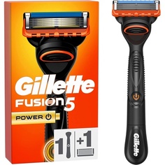 Мужская бритва для влажной уборки Gillette Fusion 5 Power с 1 лезвием с 5 лезвиями