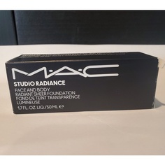 MAC Studio Radiance Сияющая прозрачная тональная основа для лица и тела 1,7 унции C5 Mac Cosmetics