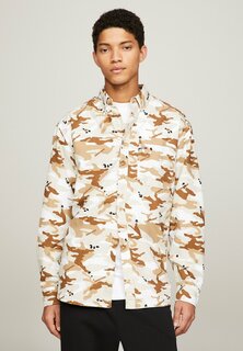 Рубашка Woodland Tommy Jeans, цвет woodland camo aop beige