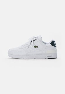 Низкие кроссовки T-Clip Lacoste, цвет white/dark green