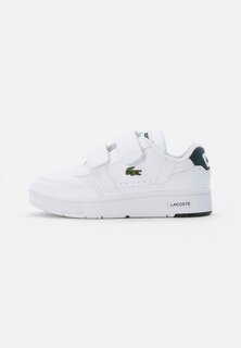 Низкие кроссовки T-Clip Lacoste, цвет white/dark green