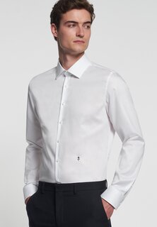 Элегантная рубашка Super Slim Fit Seidensticker, цвет weiß