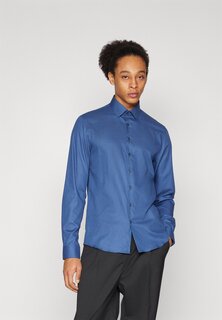 Элегантная рубашка Tonal Structure Slim Shirt Calvin Klein, цвет delta blue