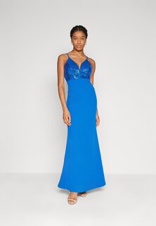 Длинное платье Tazmin Sequin Dress WAL G., цвет electric blue