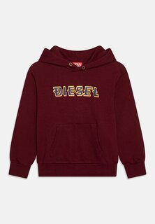 Толстовка Over Unisex Diesel, цвет windsor wine