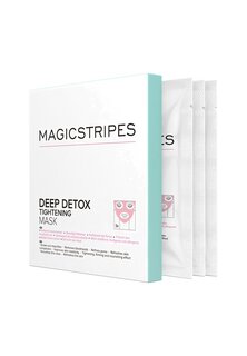 Маска для лица Deep Detox Tightening Mask Box 3 Pack Magicstripes, цвет neutral