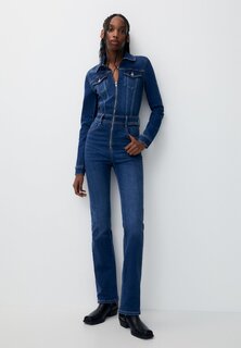 Комбинезон Trucker PULL&amp;BEAR, цвет dark blue denim