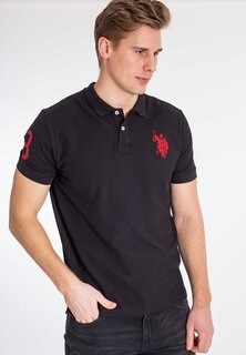 Рубашка-поло Alfredo U.S. Polo Assn., черный